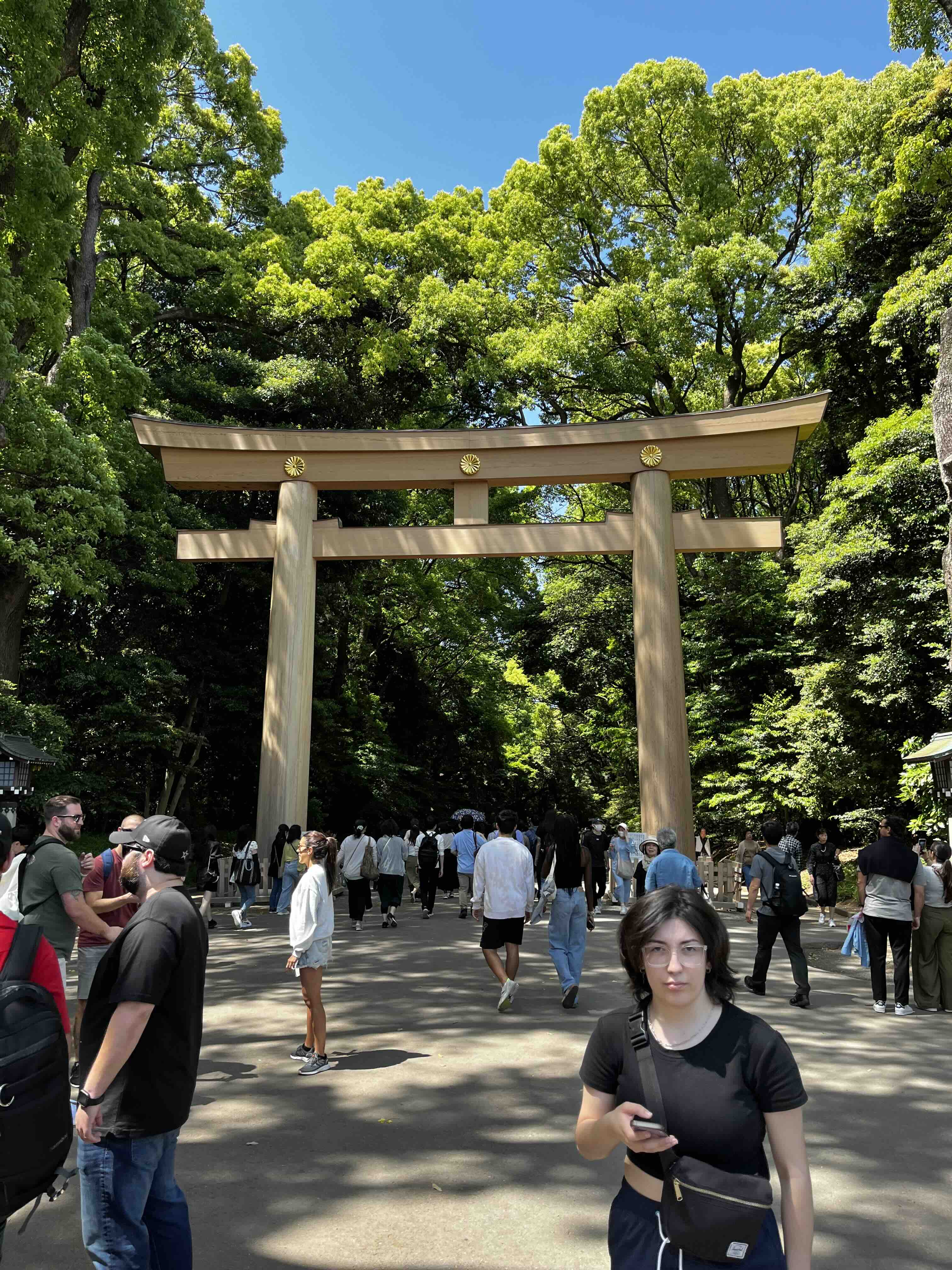 Gate leading to shrine