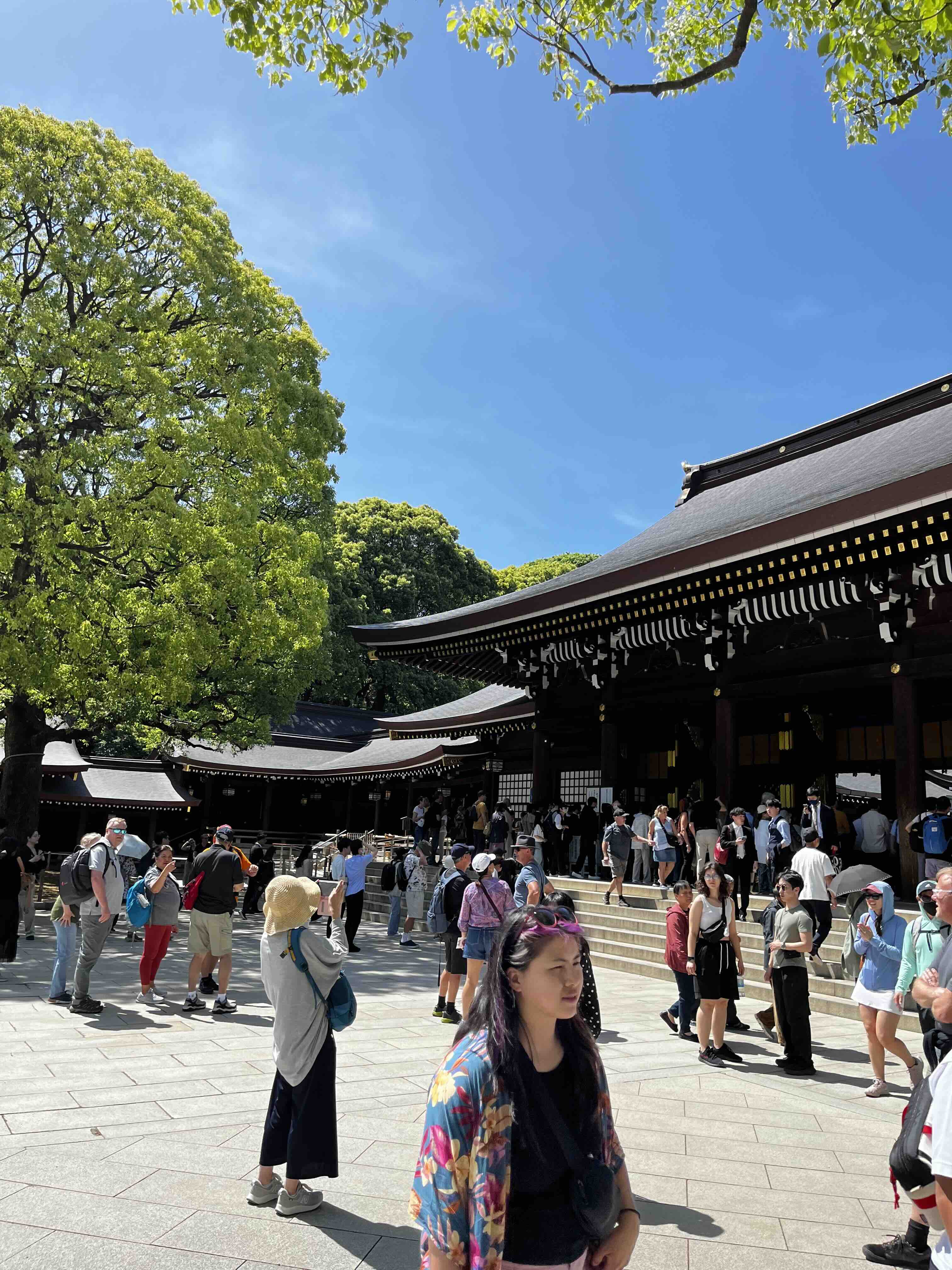 Inside the shrine