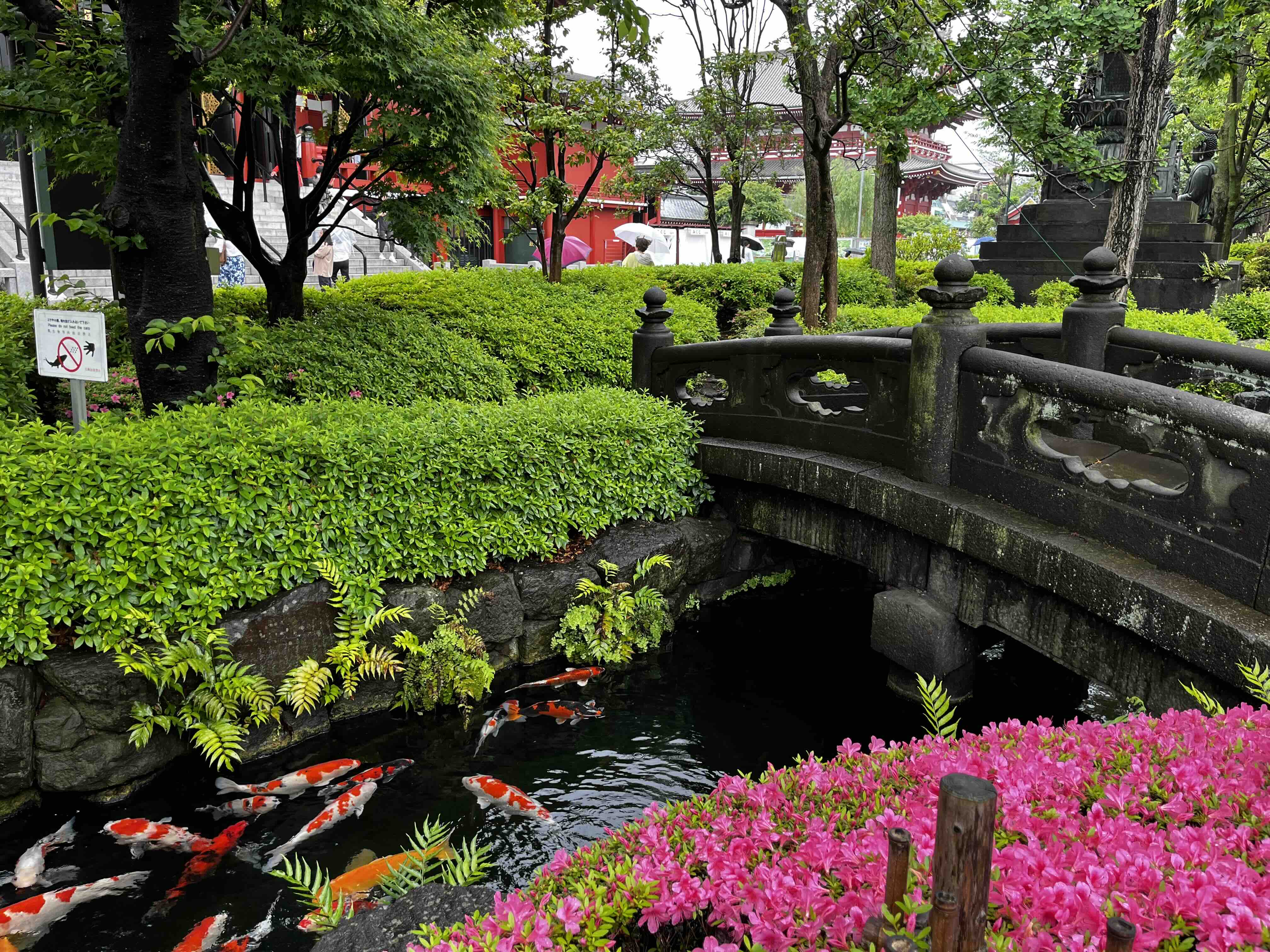 Senso-ji garden