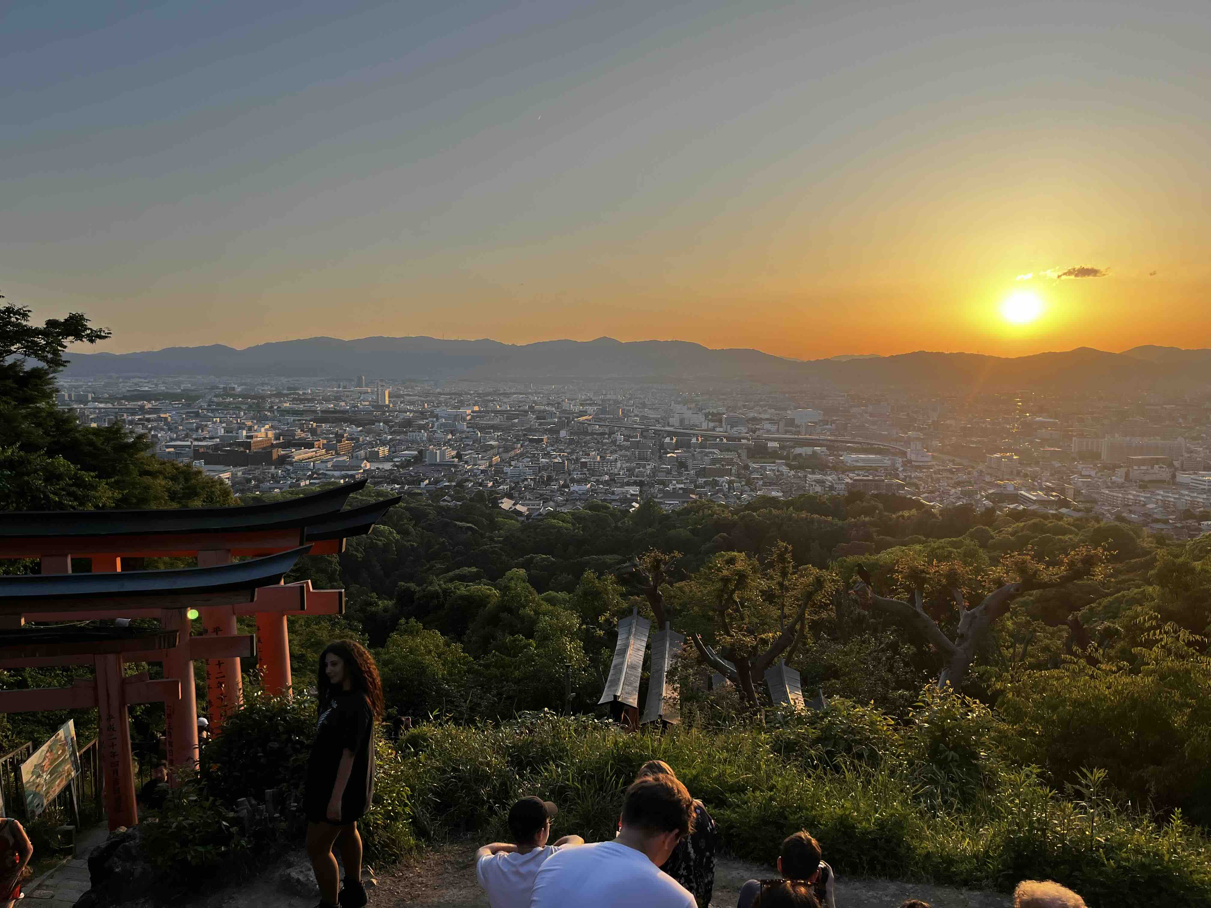 Sunset in Kyoto