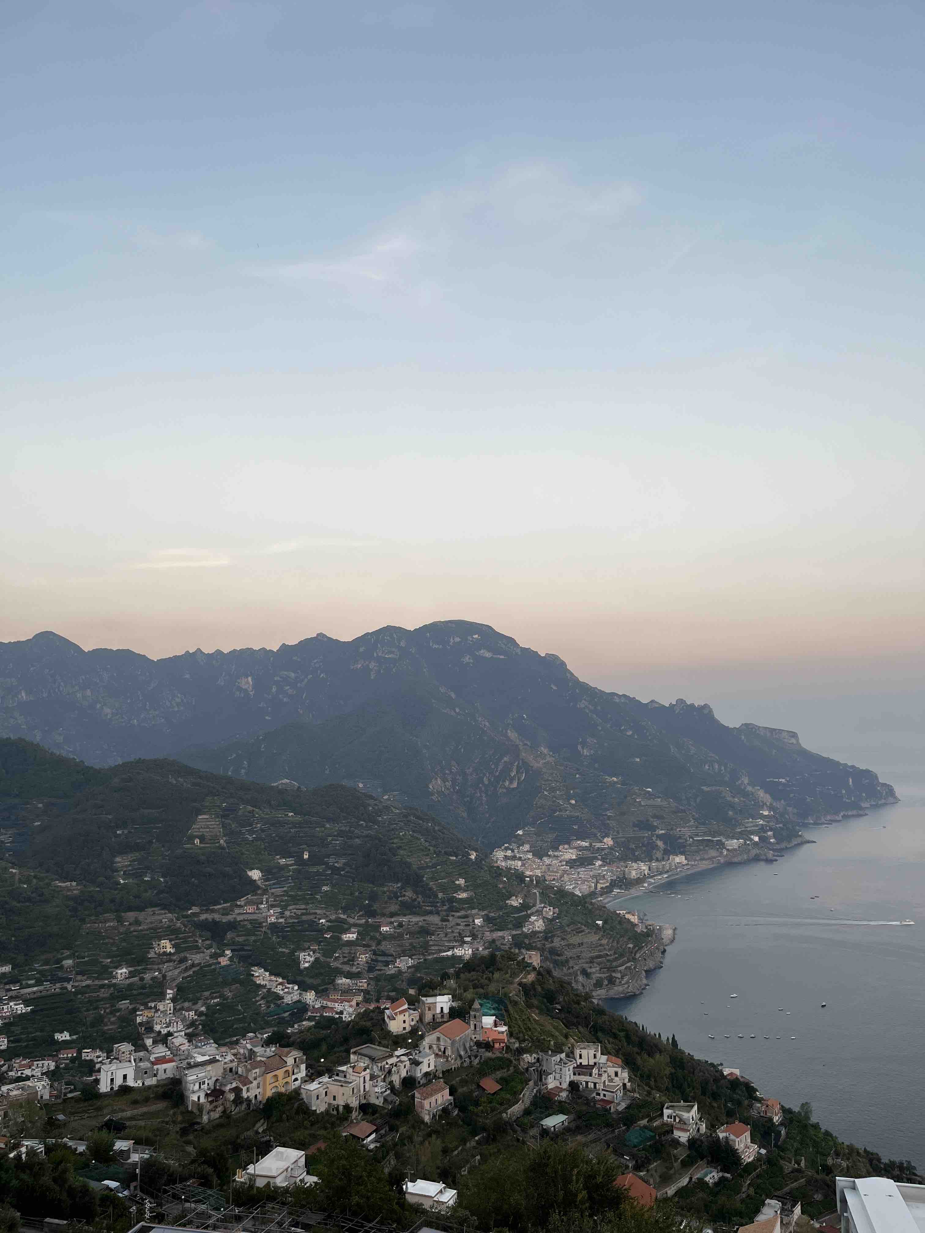 Sunset at Ravello