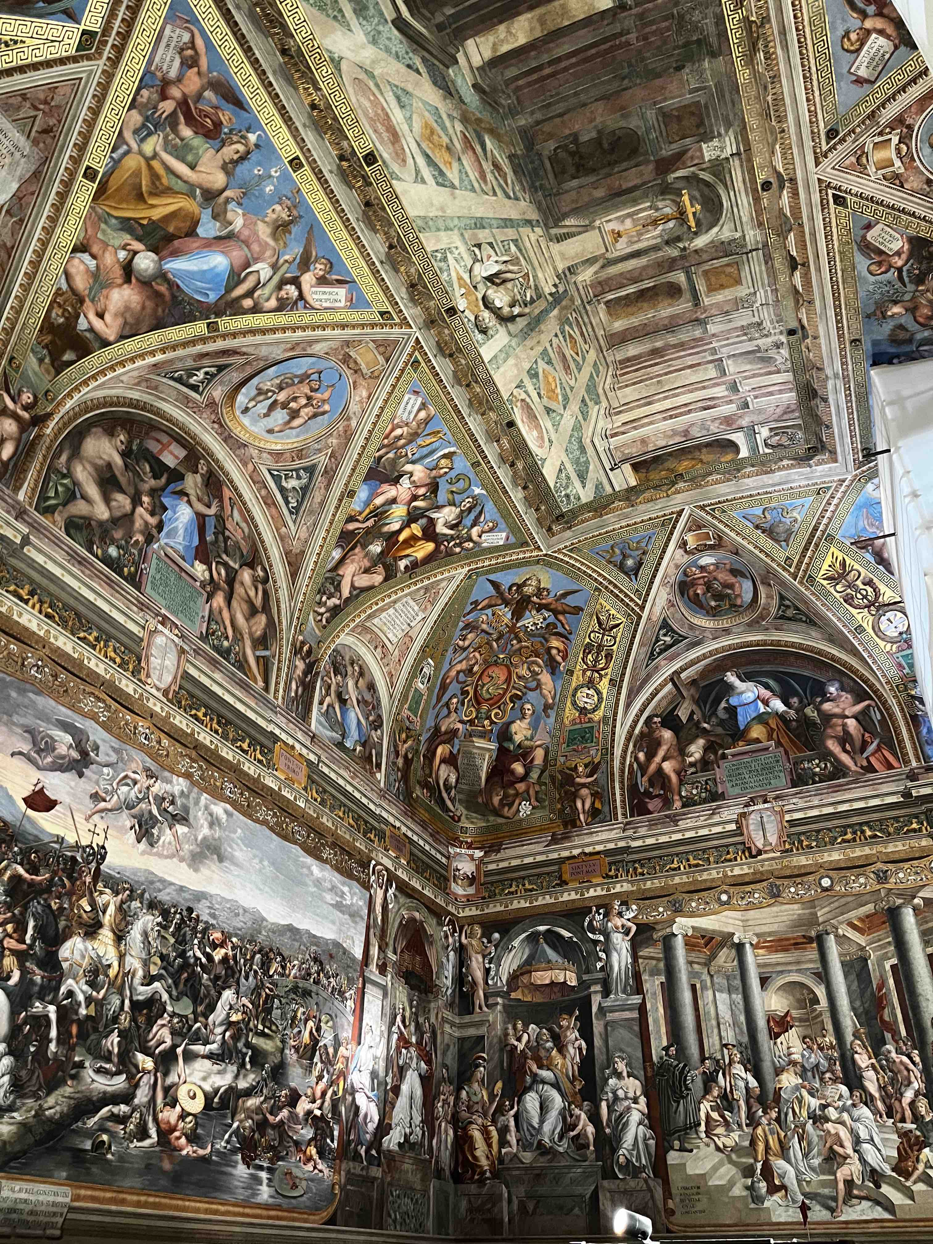 One of the rooms in the Vatican