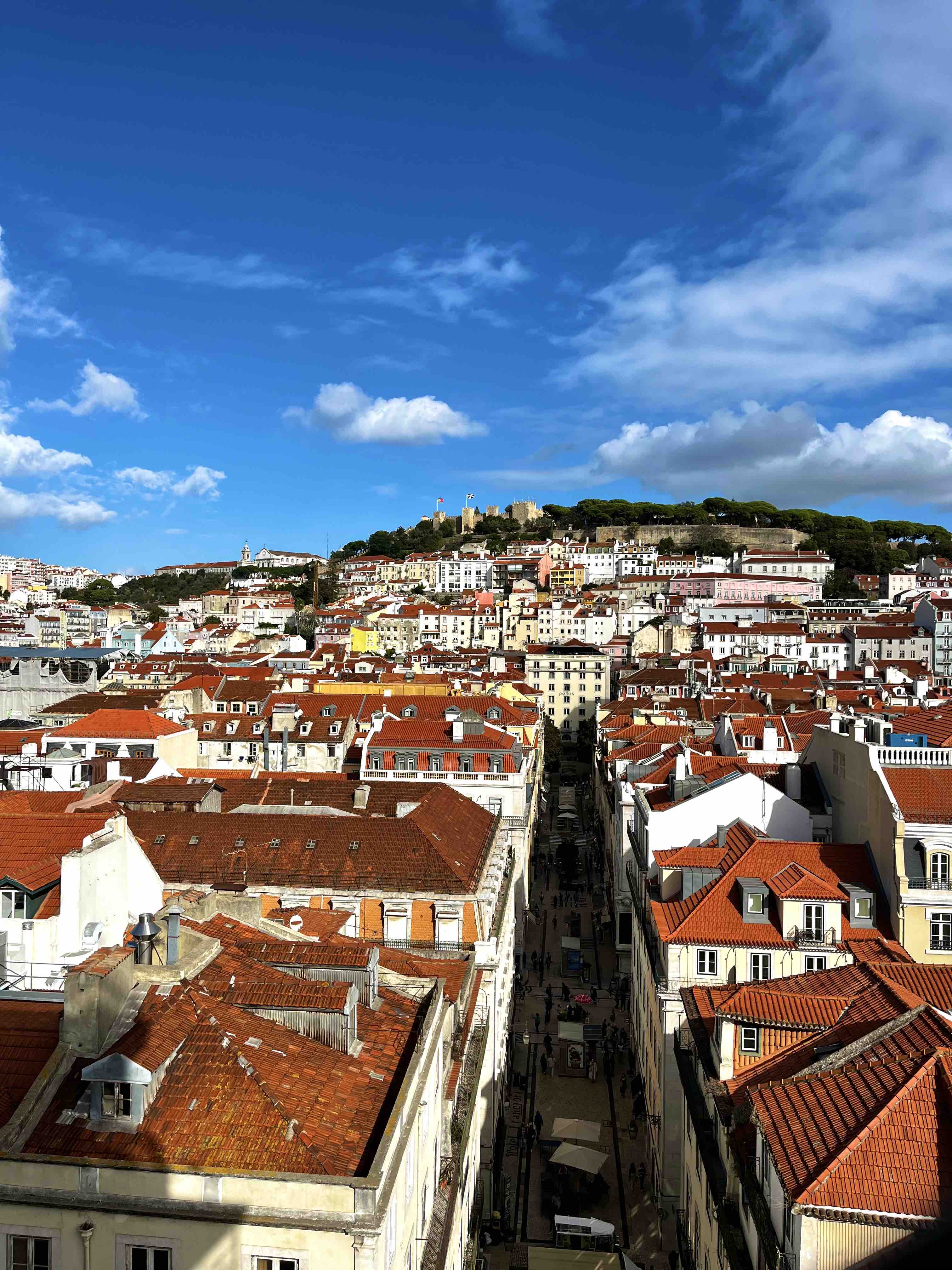 Views of Lisbon from Barrio Alto