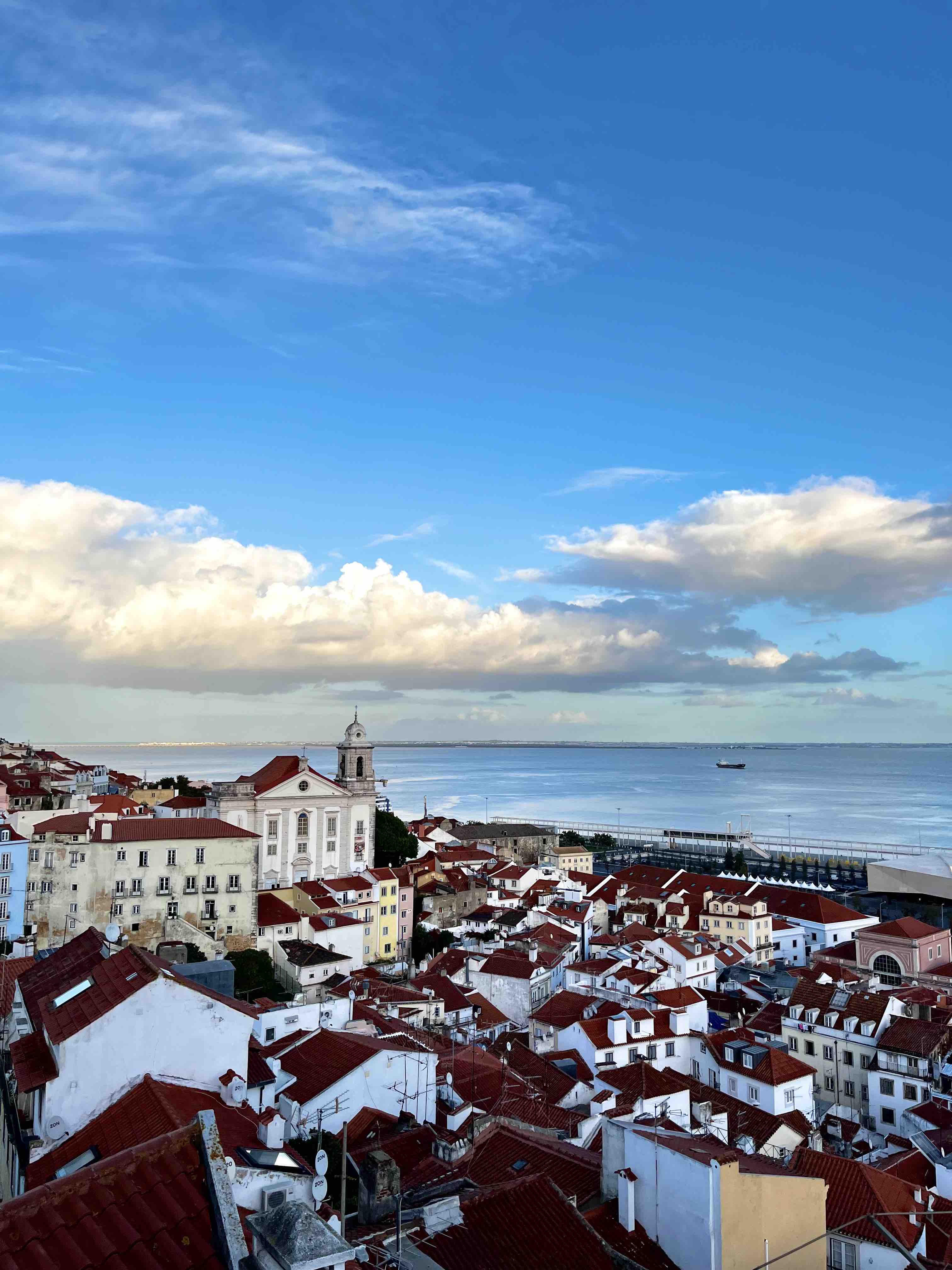 Views of Lisbon and the Tagus from Alfama